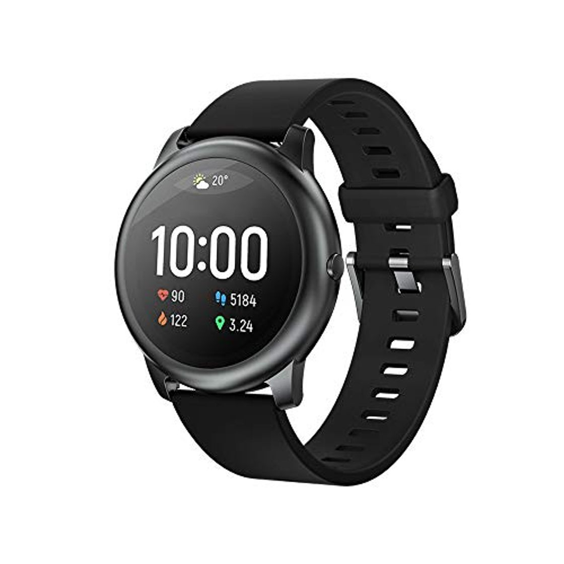 HAYLOU LS05 Global Version Smart Watch Solar 12 Modos Deportivos Control de música Pulsera Deportiva 24H Monitoreo del Ritmo cardíaco Pulsera Diaria Impermeable