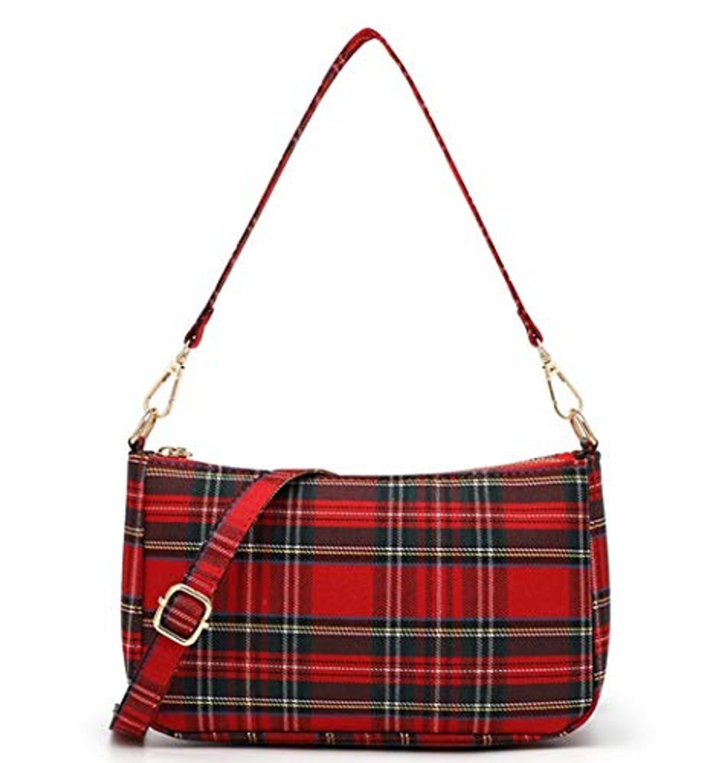 Social Ro Rox Bolso de mano cruzado de punk 90's Para Mujer [rojo