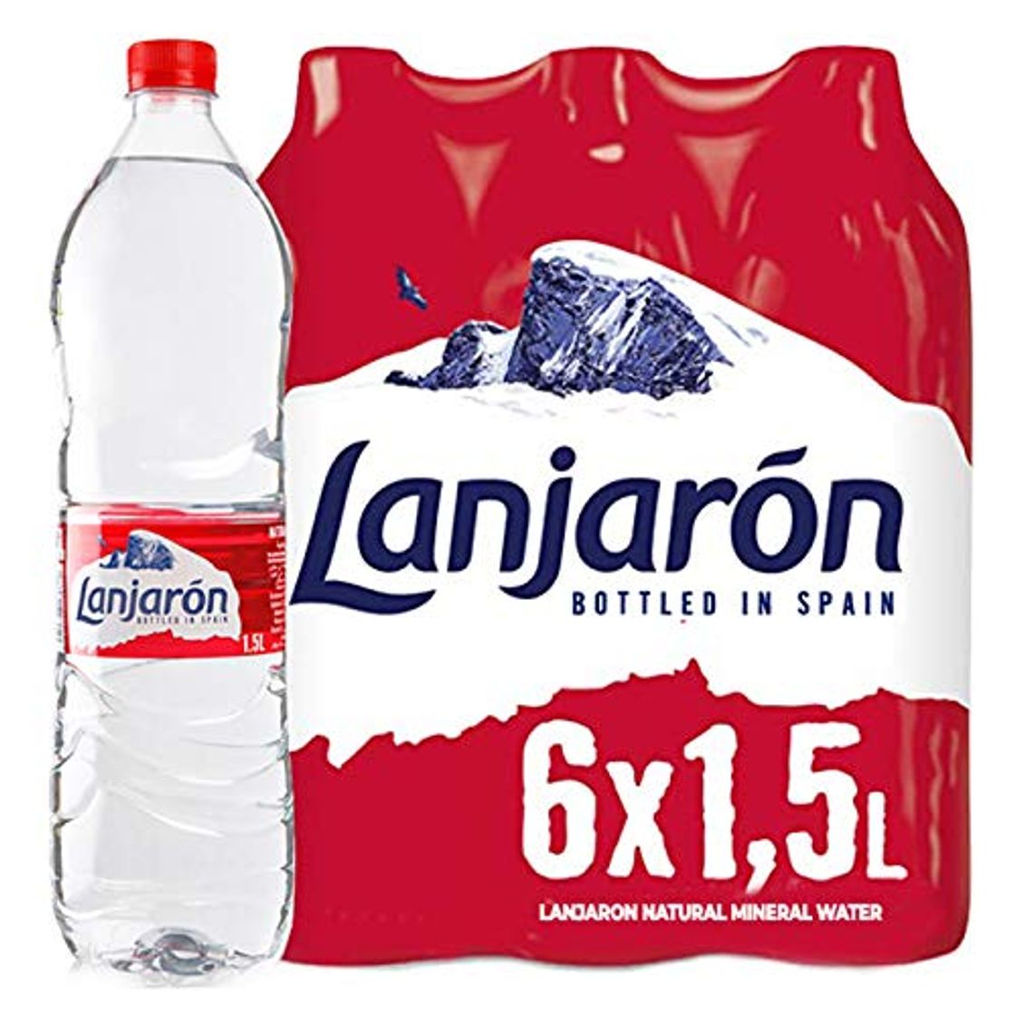 Product Lanjarón Agua Mineral Natural - Pack de 6 x 1