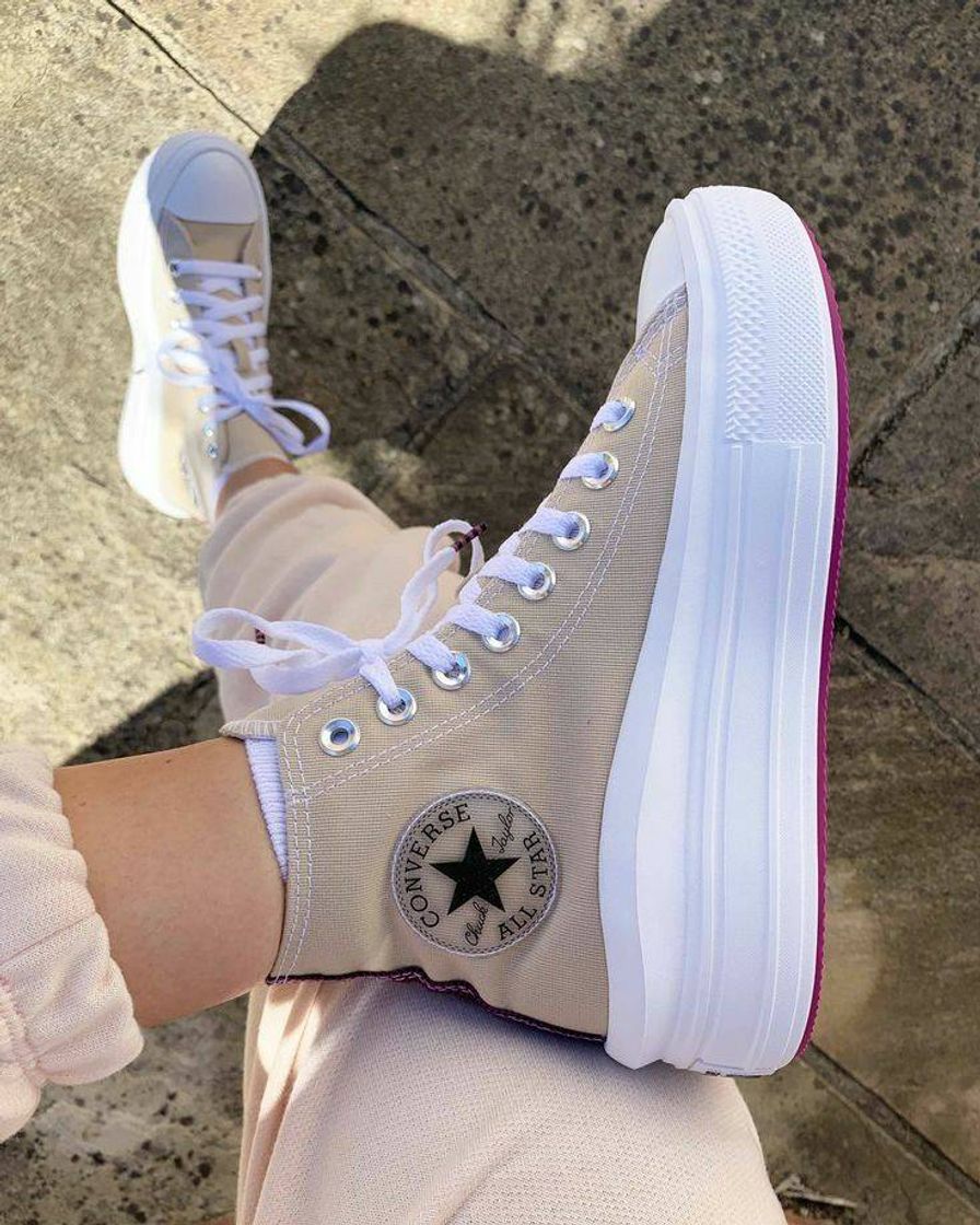 Moda Tênis Converse Chuck Taylor All Star Hi Ped Cano Alto