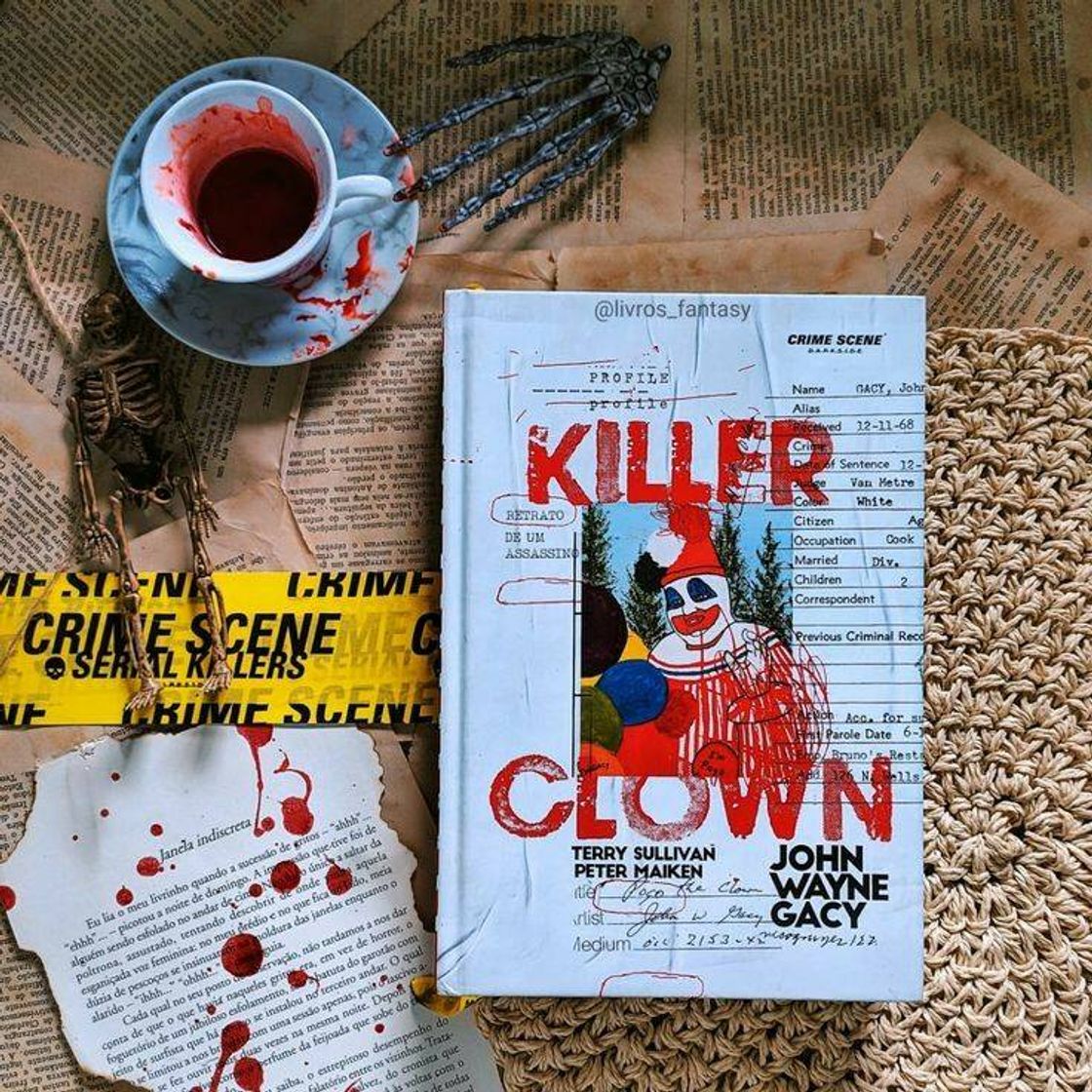 Books Killer Clown Profile: Retrato de um Assassino