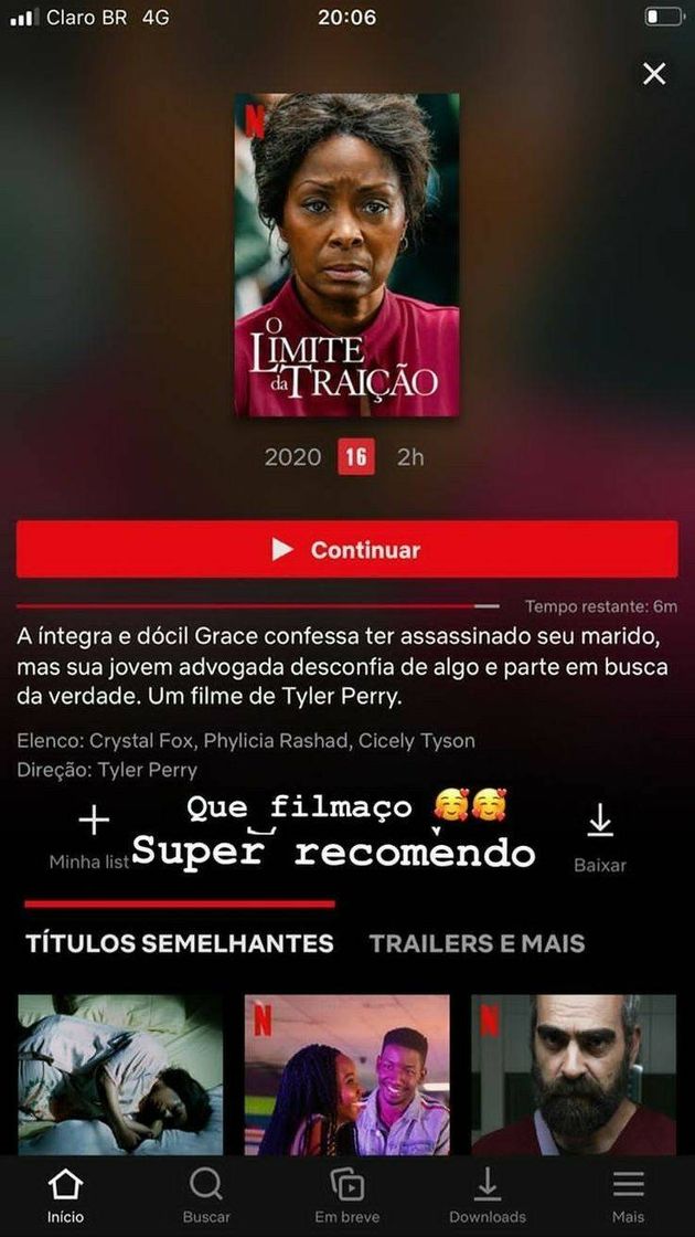 Películas ✨dica de filme✨