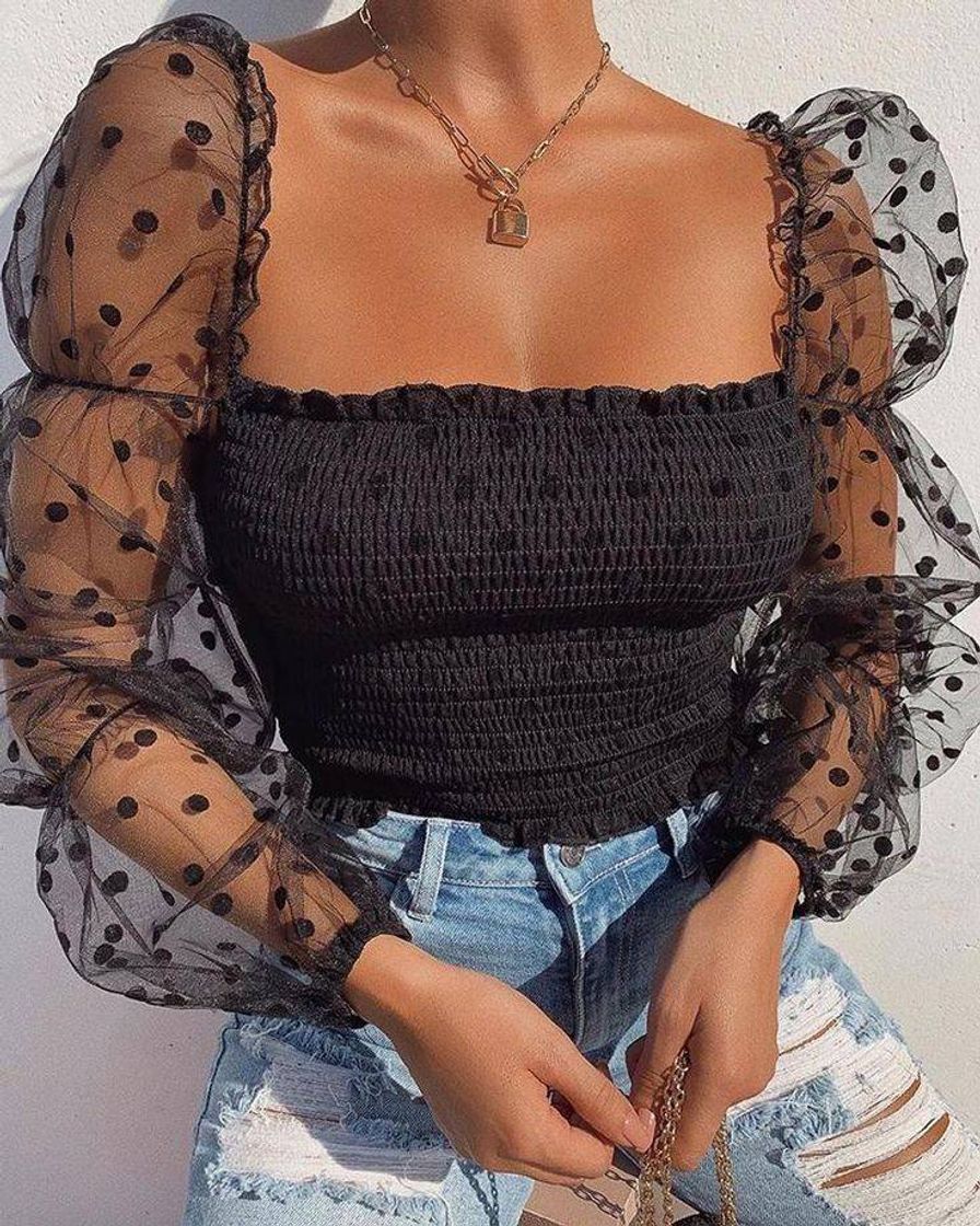 Moda Gente essa blusa perfeita 🖤🥰