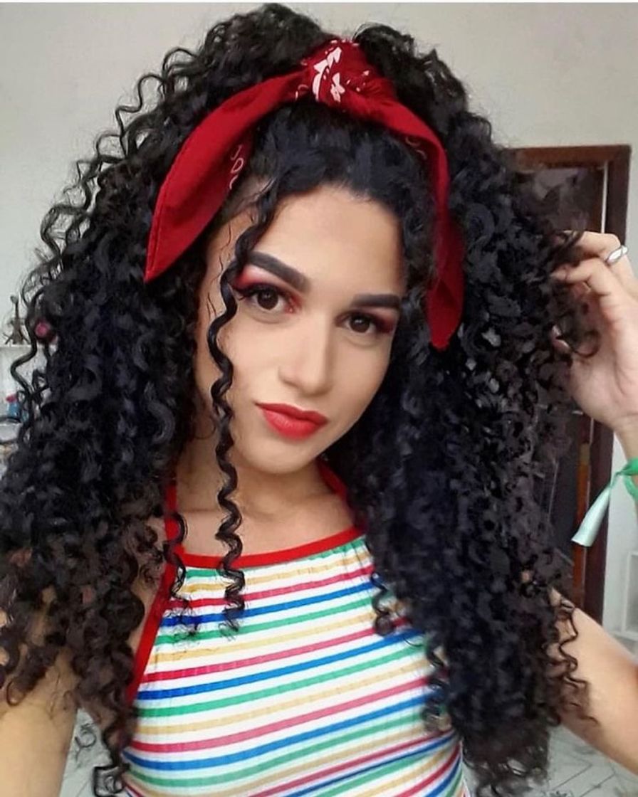 Fashion Penteado com bandana