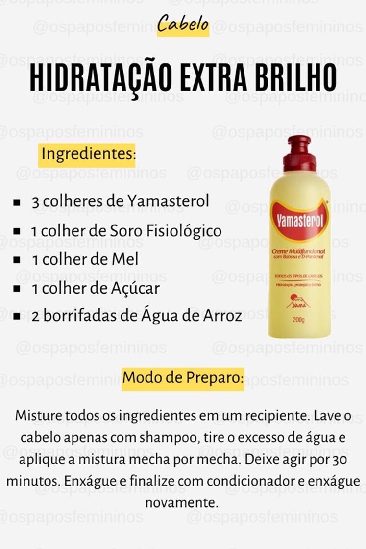 Fashion Hidratação extra brilho 