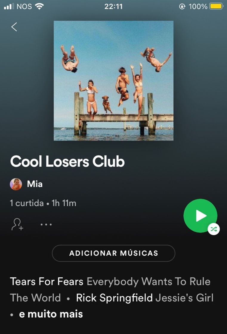 Music Cool losers club:)