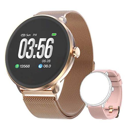Bebinca Smartwatch Reloj Inteligente con Cronómetro, Pulsera Actividad para Deporte,Reloj de Fitness