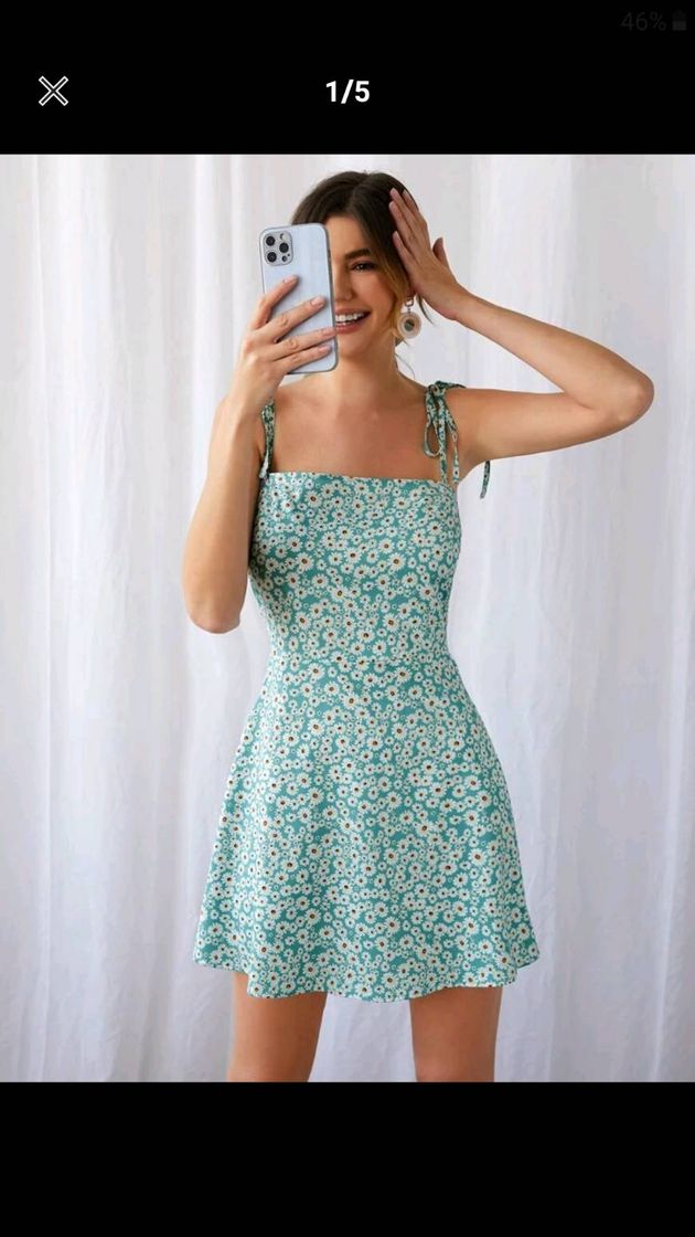 Moda Vestido con estampado floral