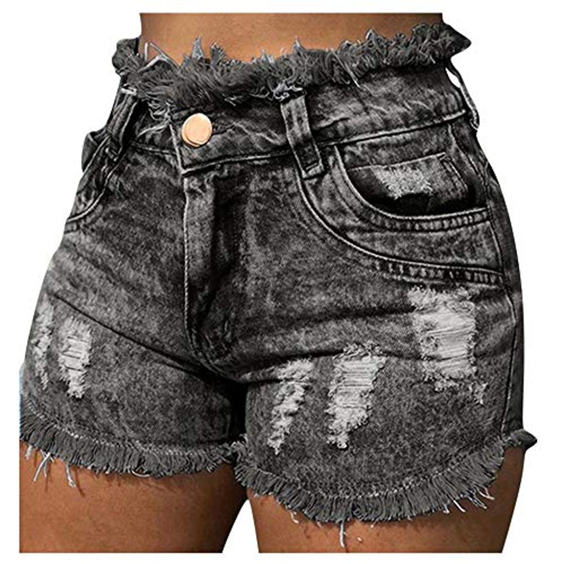 Moda Summer Denim Shorts Mujer Bottoms Ripped Sexy Short Feminino Fashion Casual Streewear