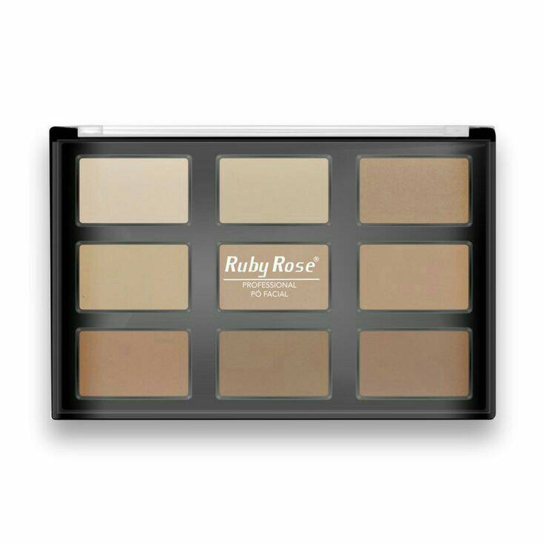 Moda Paleta de pó facial profissional - Ruby Rose 