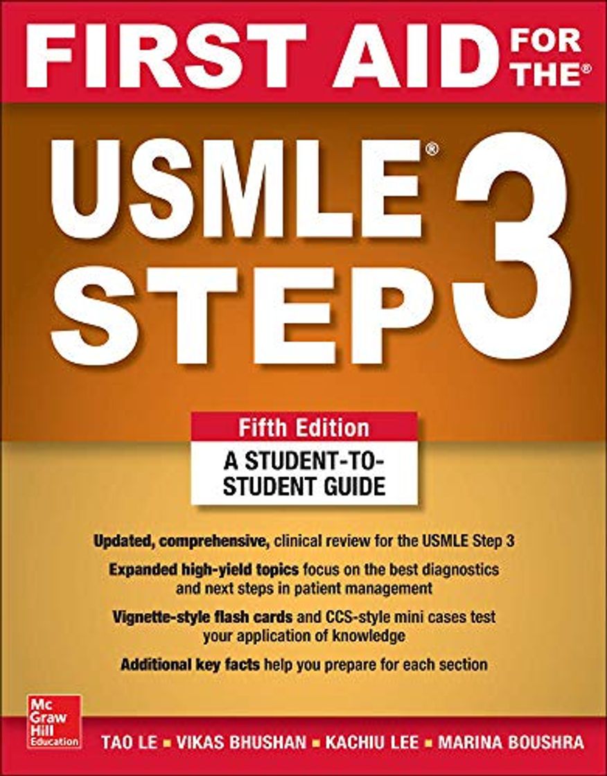 Book First Aid for the USMLE Step 3, Fifth Edition