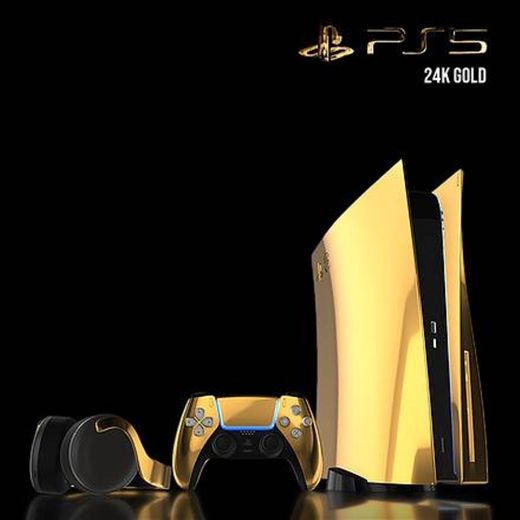 Luxury Limited Edition 24K Gold Playstation 5 