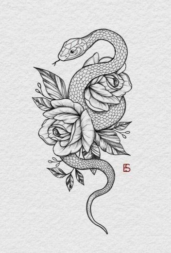 cobra/serpente tattoo