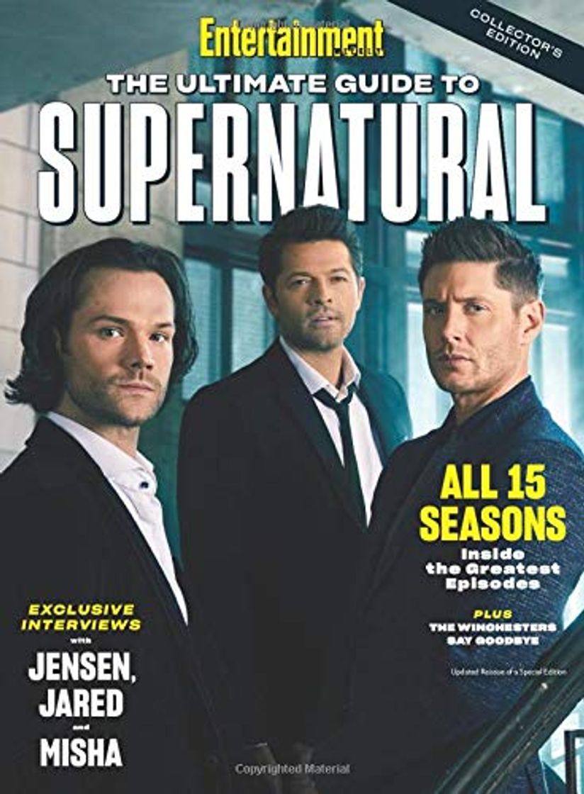 Book Entertainment Weekly The Ultimate Guide to Supernatural