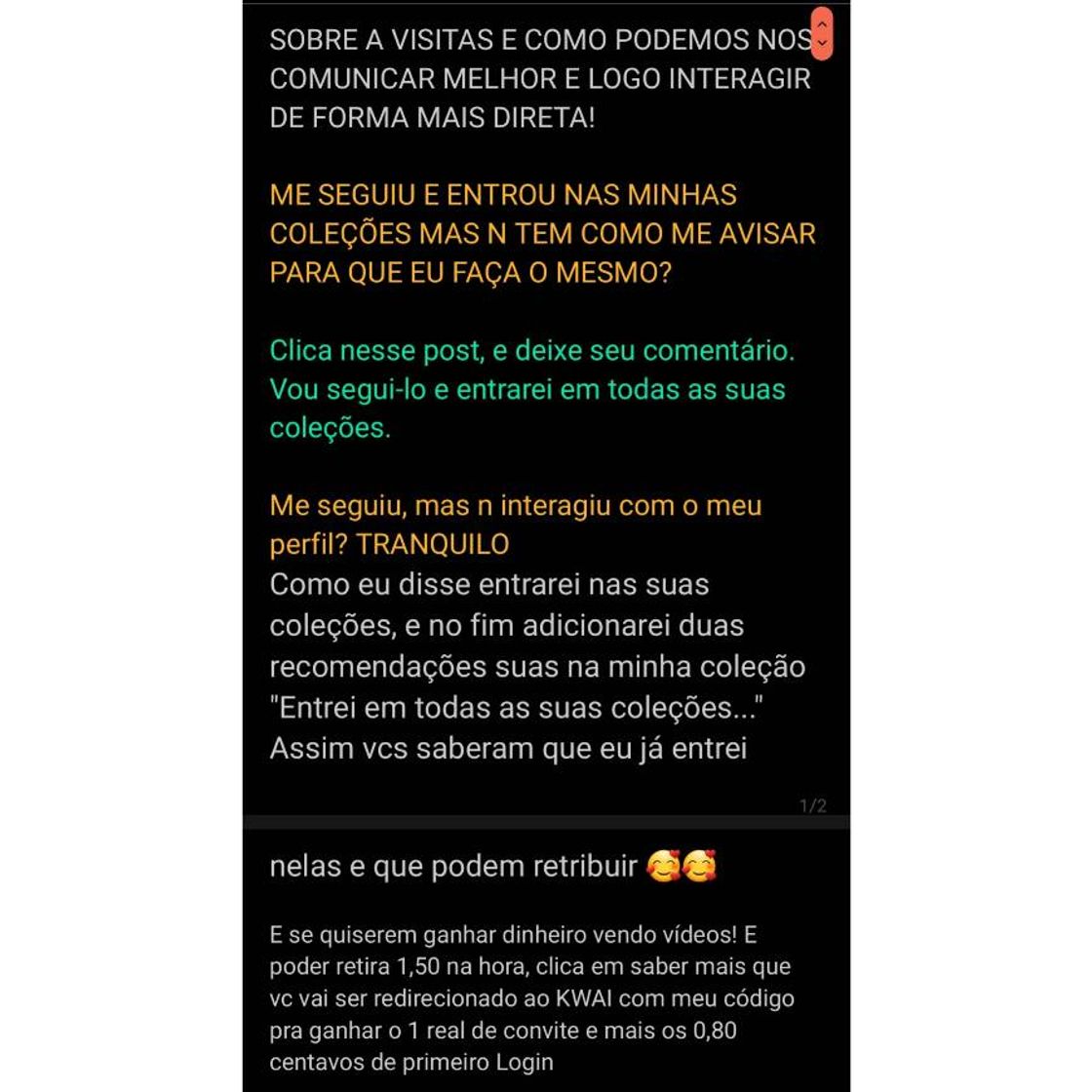 Social DICAS QUE VC PODE SEGUIR PARA ENGAJARMOS EM CONJUNTO!! 