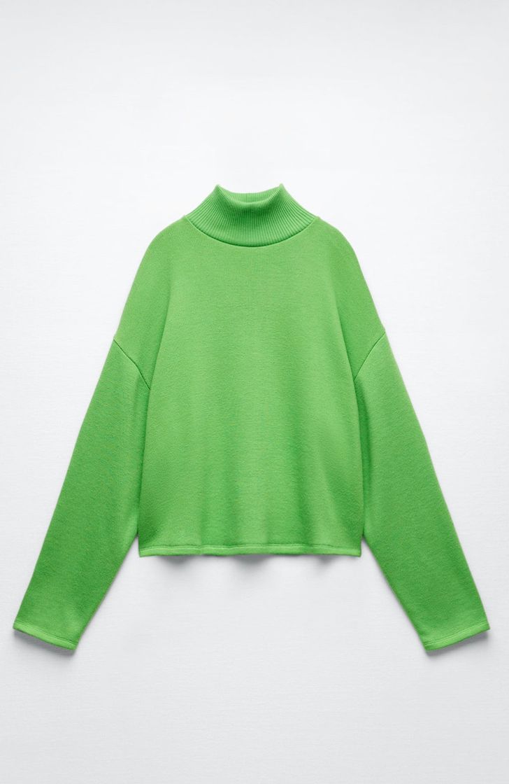 TURTLENECK SWEATER - Ecru