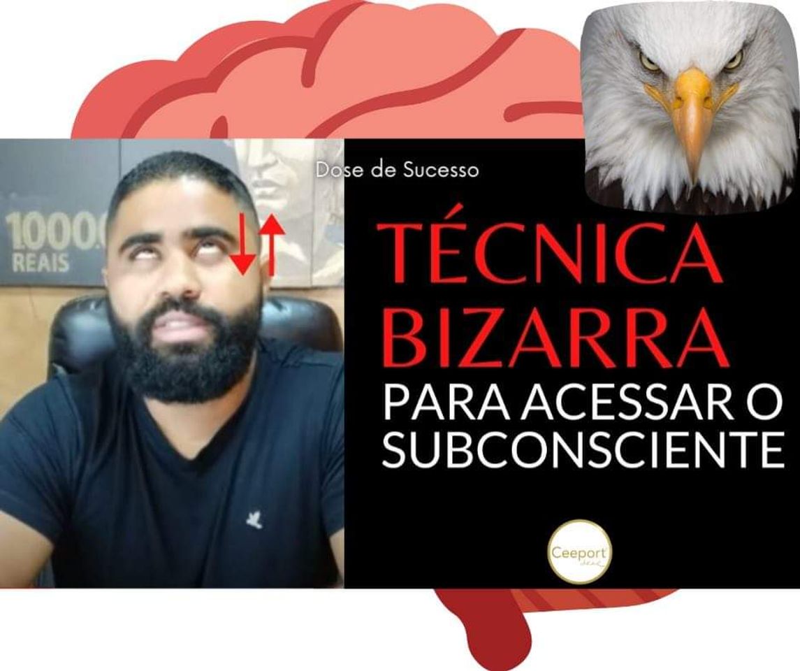 Moda Técnica bizarra para acessar o subconsciente facilmente 