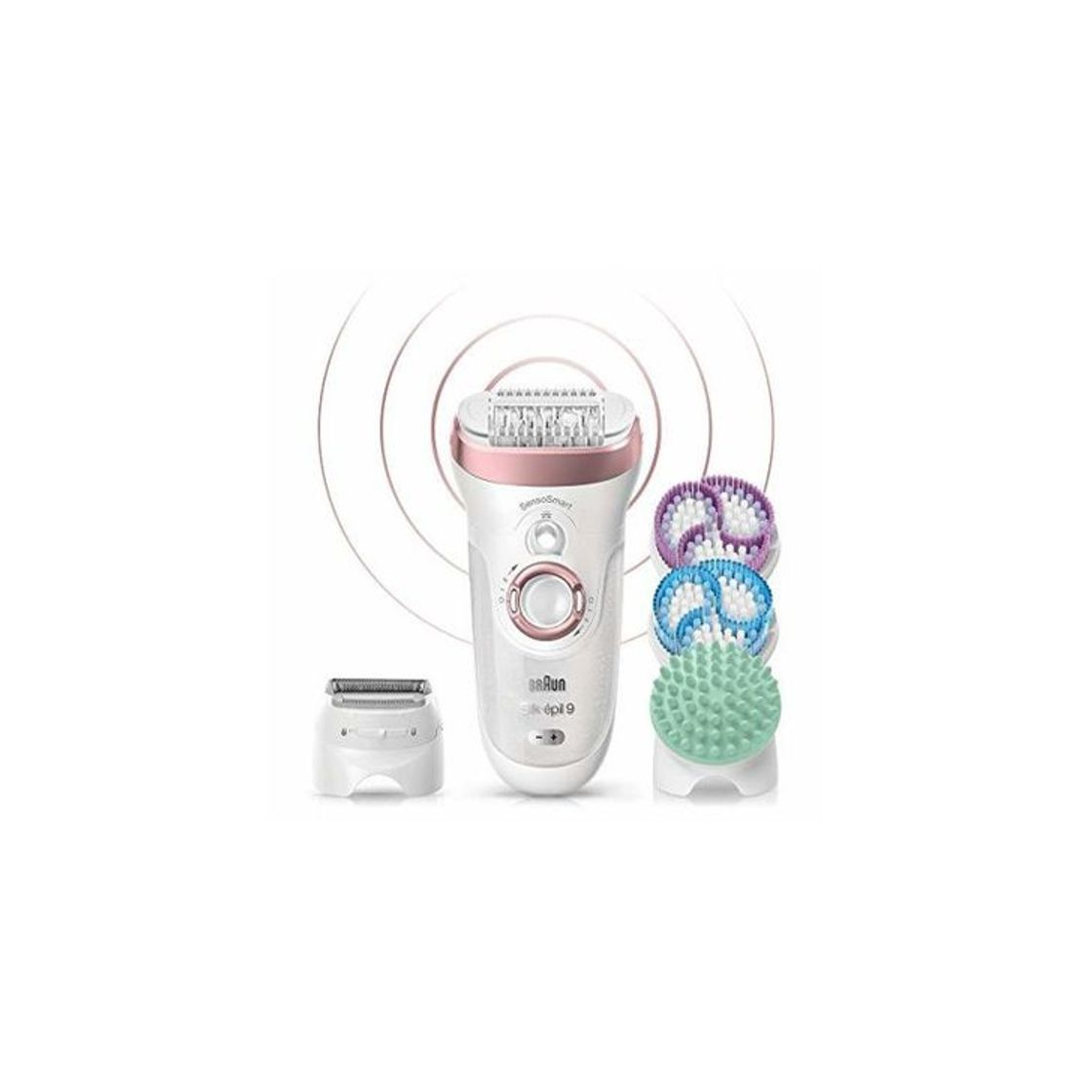 Beauty Braun Silk-épil 9 9/990 SkinSpa Depiladora Mujer Eléctrica Inalámbrica 4 en 1