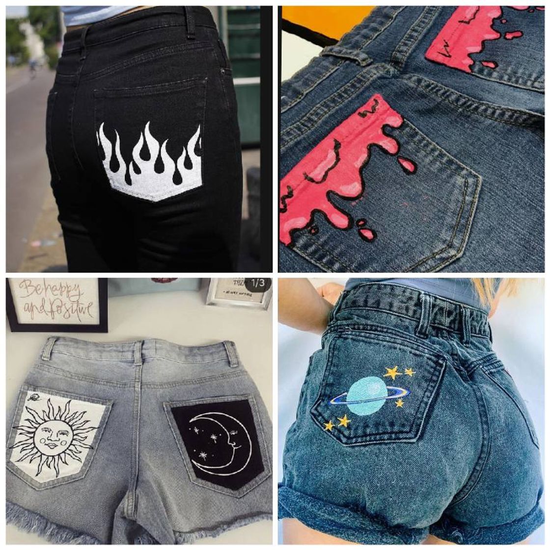 Fashion Jeans personalizados⚡🦋