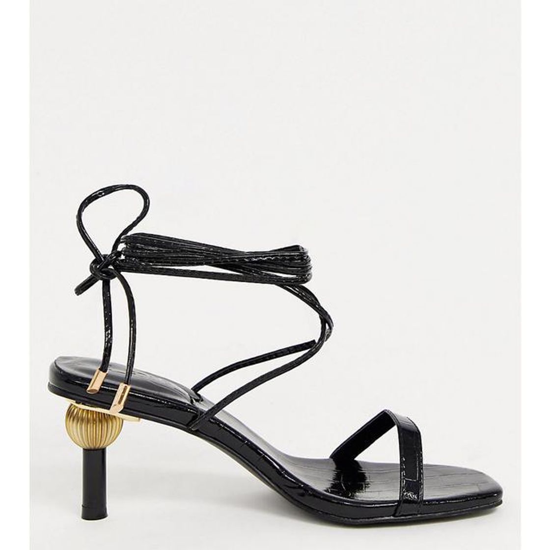 Moda Z_Code_Z Exclusive Hila vegan ankle tie sandals