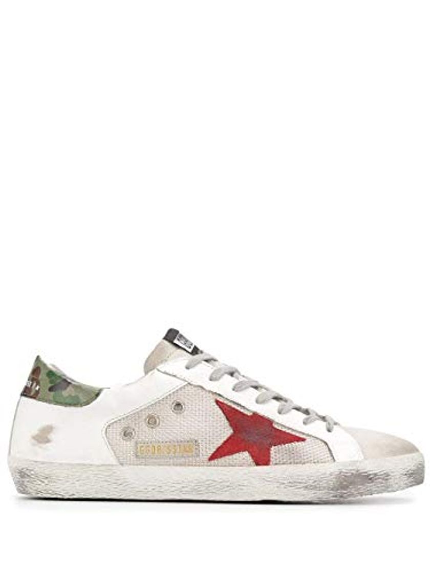 Moda Moda Golden Goose Homem G36MS590U62 Blanco Cuero Zapatillas