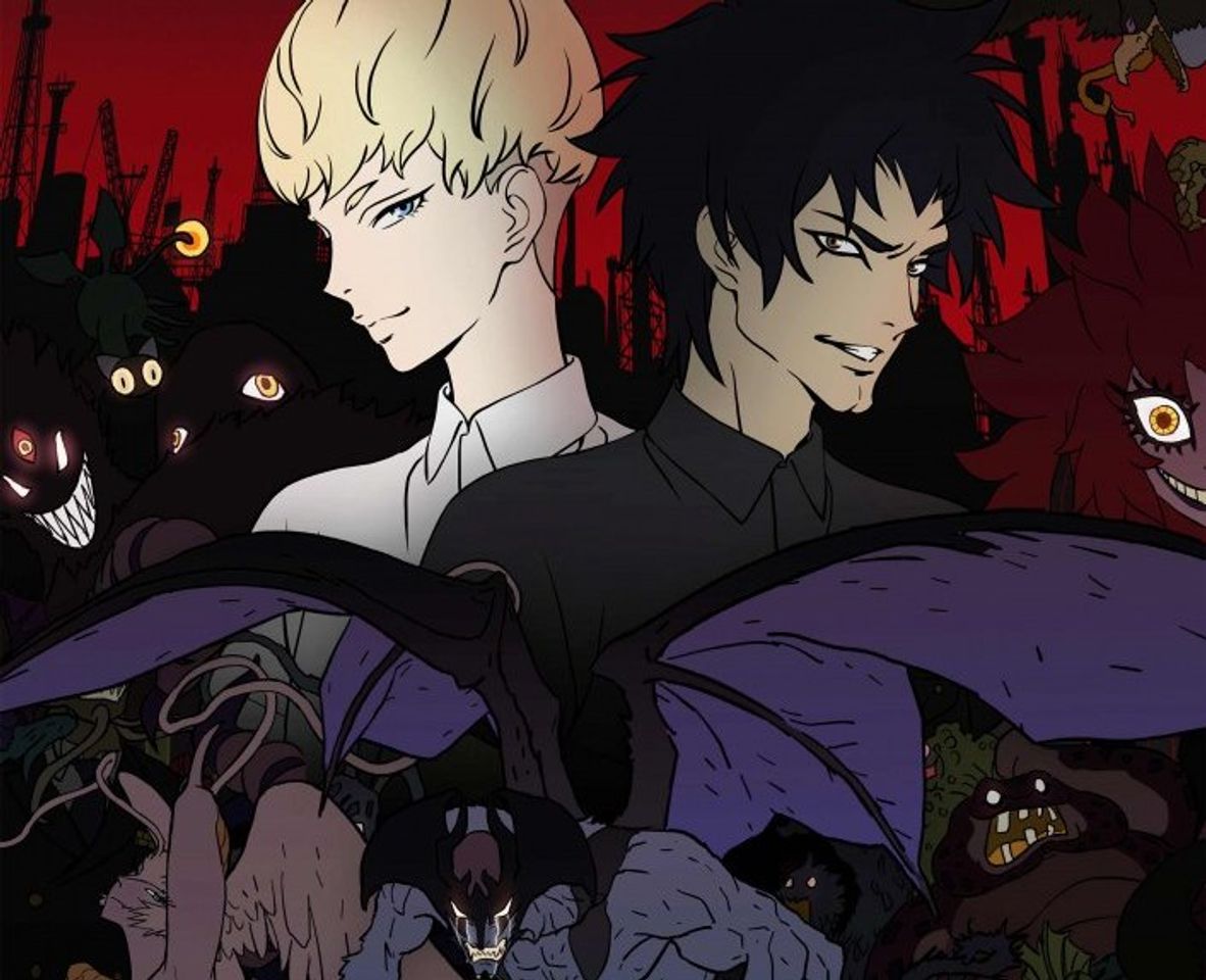 Moda O anime devilman crybaby é muito bom e é +18