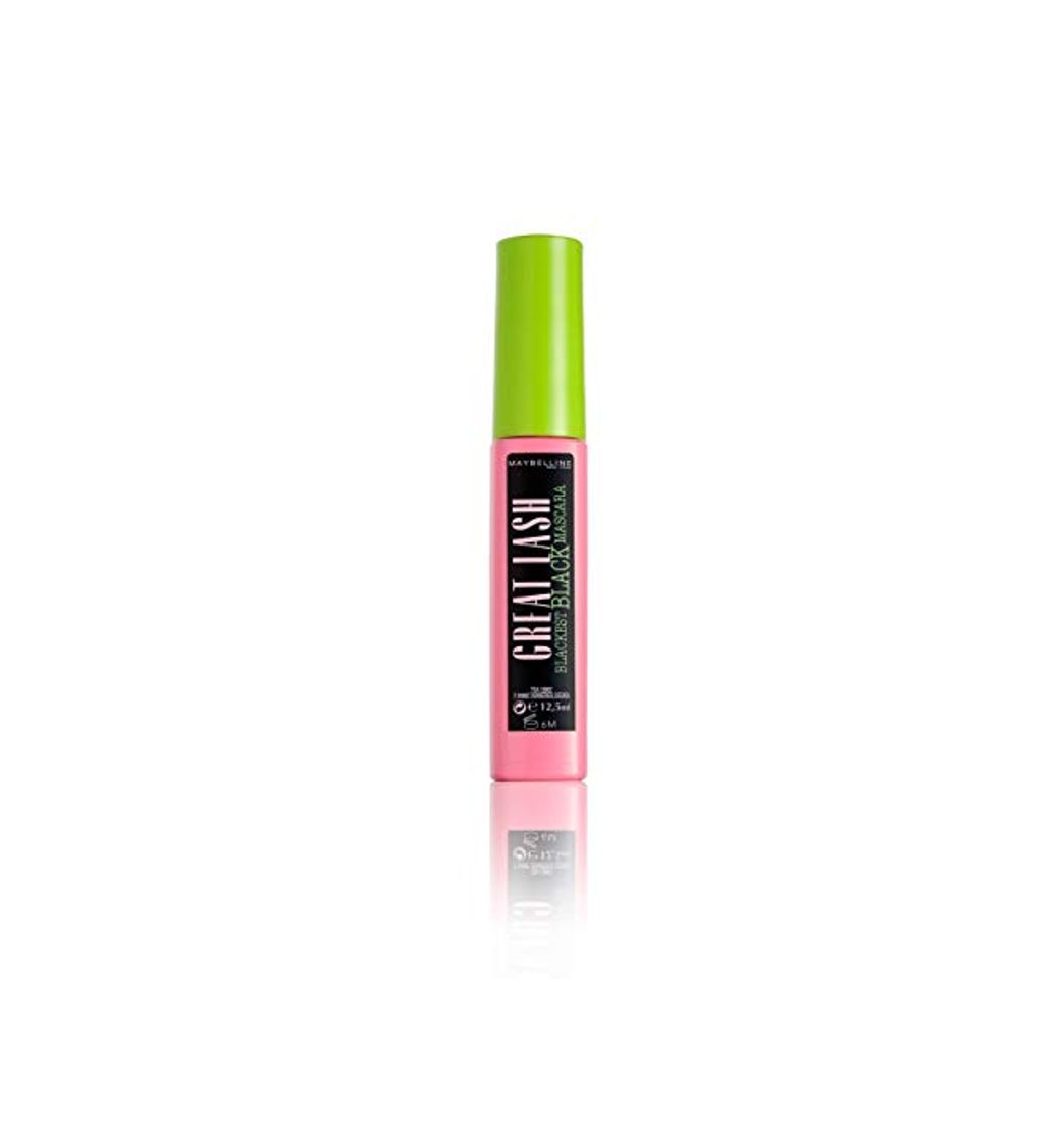 Social Maybelline Great Lash Blackest Black máscara de pestañas 12,5 ml - Máscaras