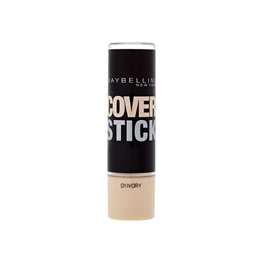 Maybelline - Cover stick, maquillaje corrector, color 01 marfil