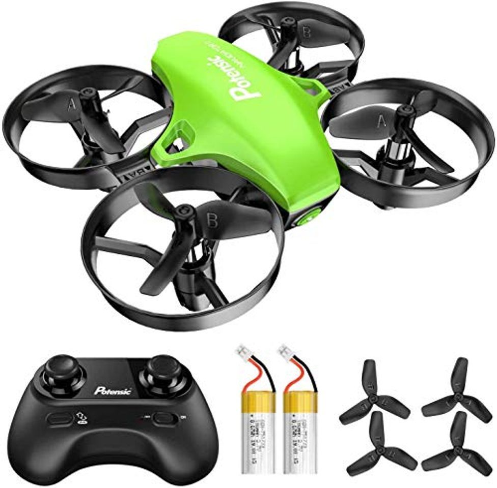 Social Potensic Mini Drone RC Helicopter Quadcopter para Niños y Principiantes con Control