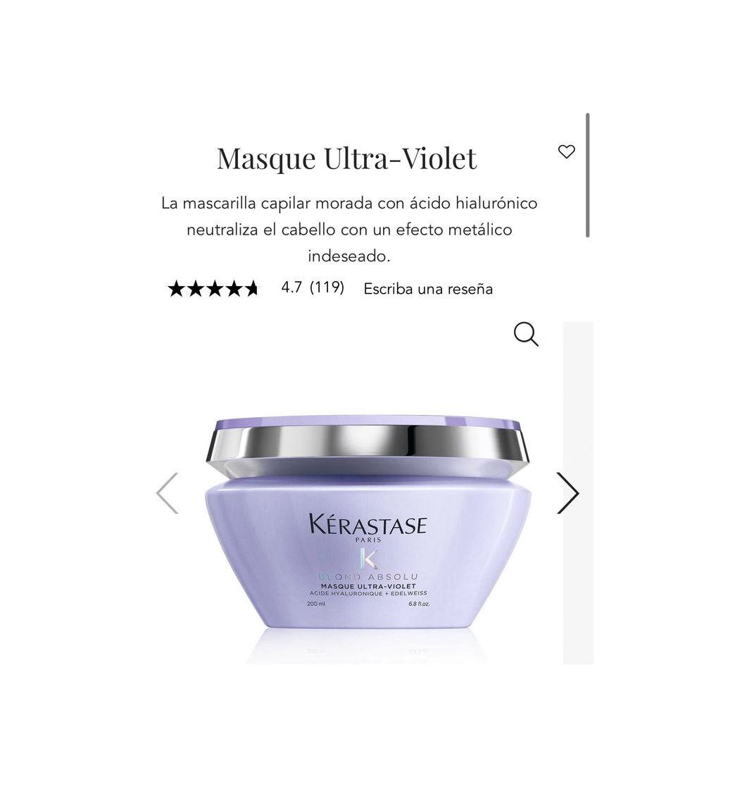 Product Mascarilla violeta para rubios