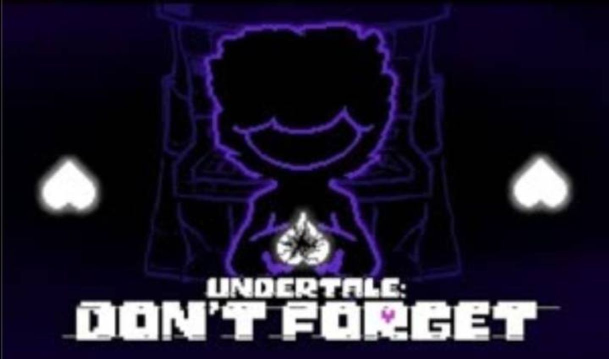 Fashion Undertale Don't Forget 