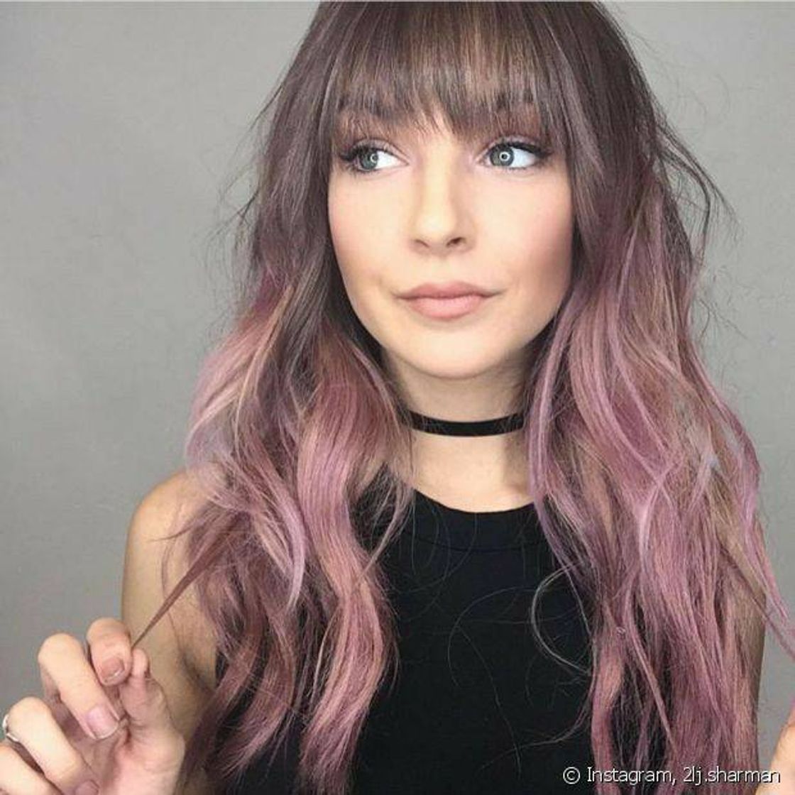 Fashion Mauve hair