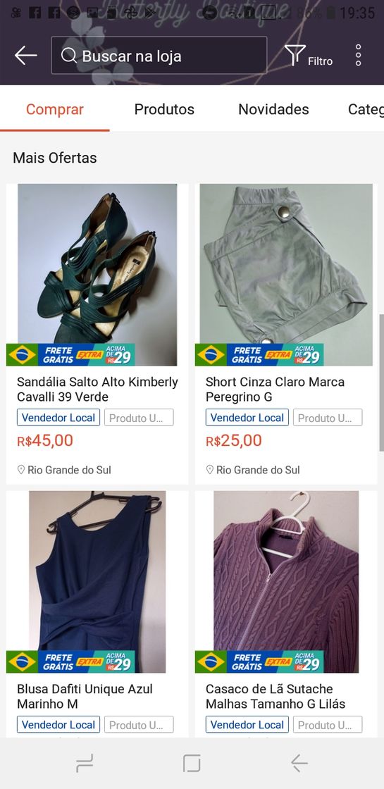 Moda Melhor loja online para comprar roupa de marca, original e barato