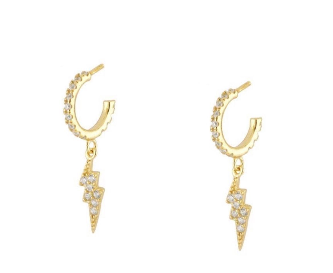 Moda Pendientes Mini Tristan Gold - Koketta