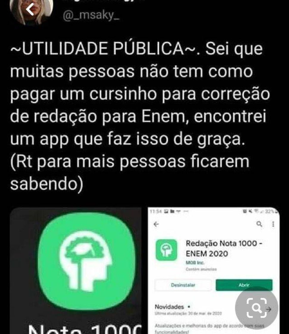 Fashion Redação Nota 1000 – Apps no Google Play