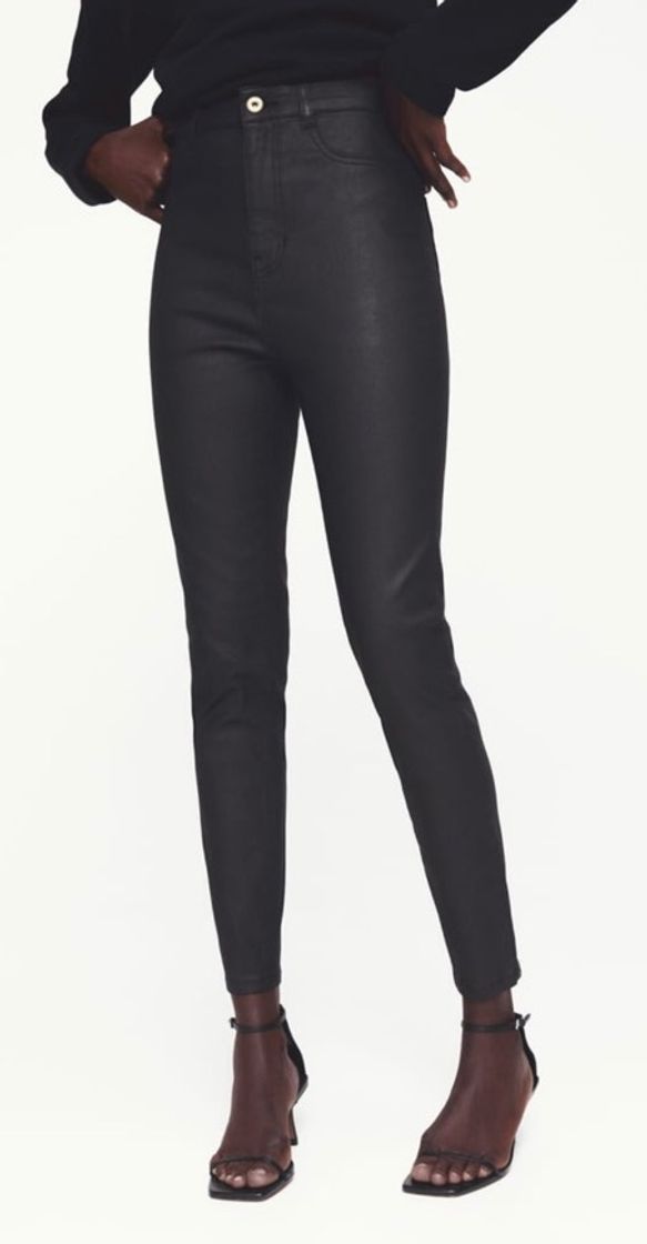 Moda Jeggings High Rise Coated