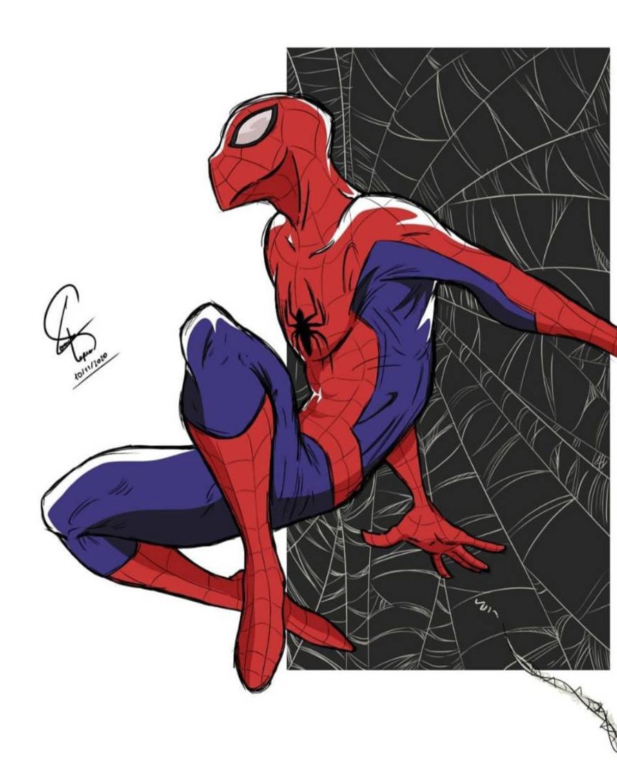 Moda Spider-Man Digital Art