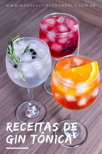 Receitas de gin tônica