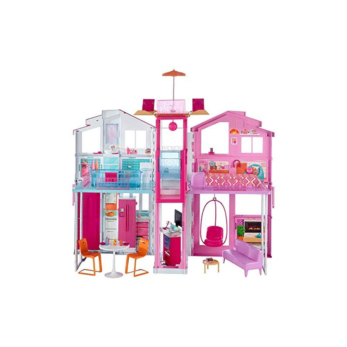 Producto Barbie - Supercasa - casa muñecas, regalo para niñas y niños 3-9