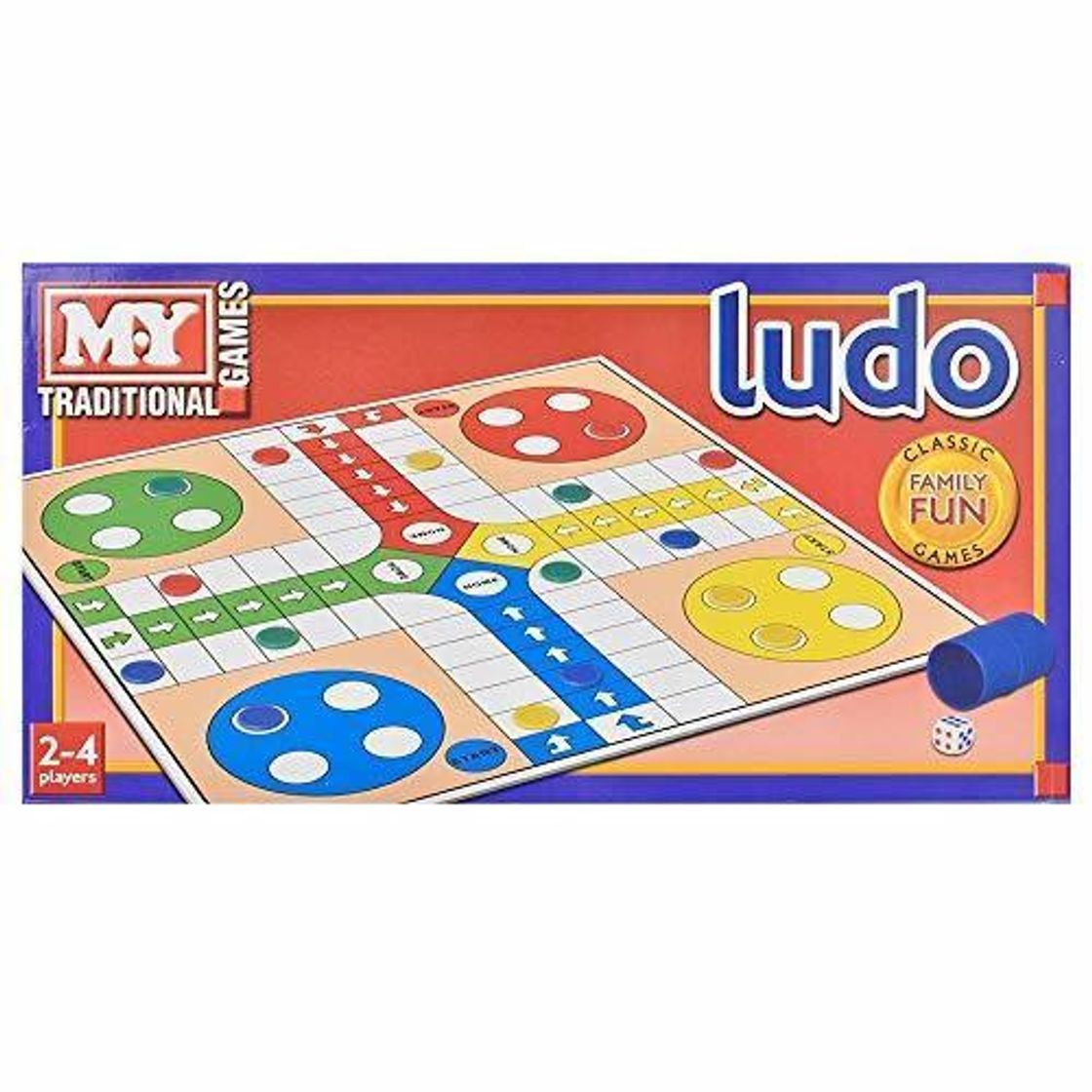 Social Ludo Traditional Board Game x 1 by KandyToys