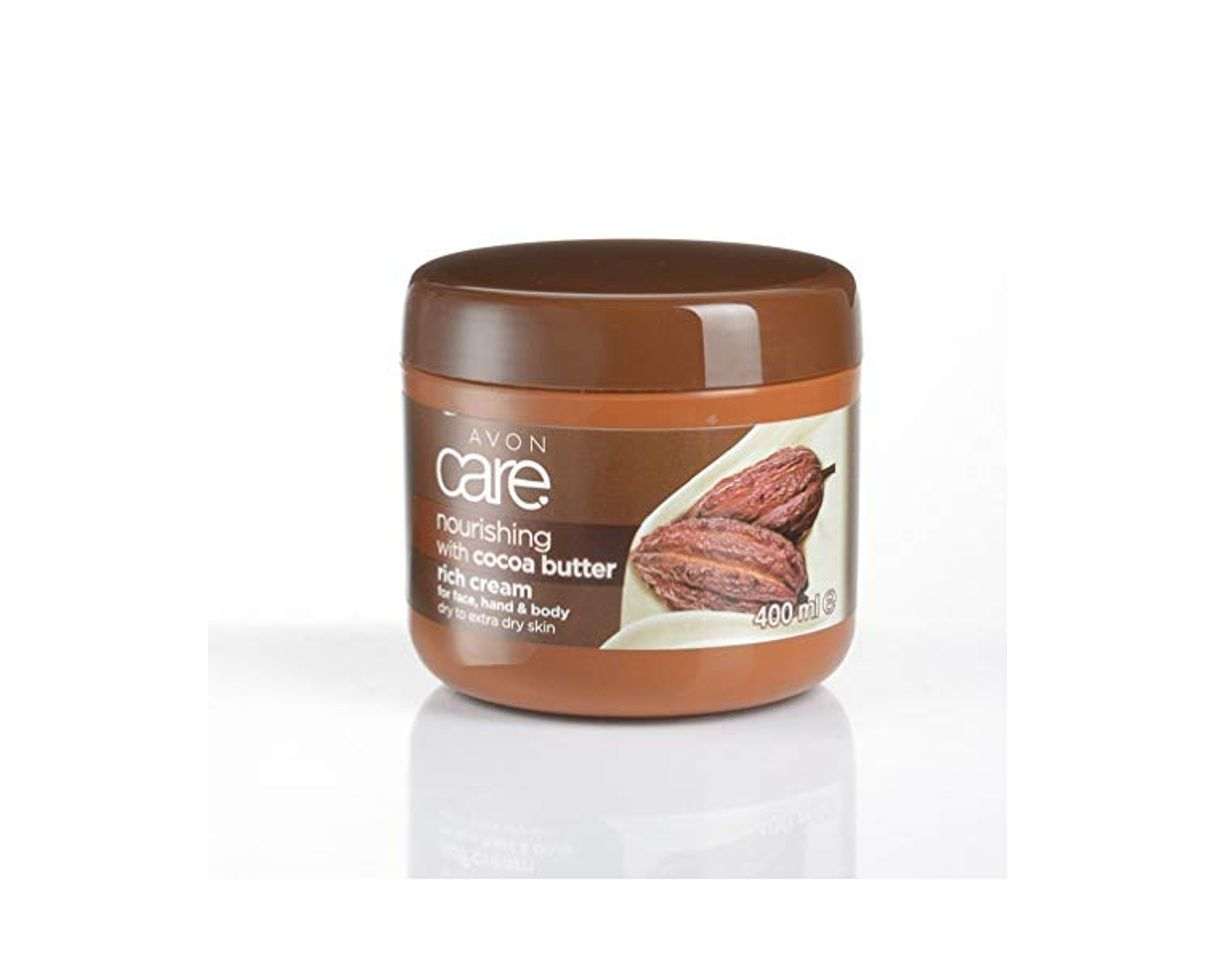 Producto AVON CARE 10448 Loción hidratante con manteca de cacao para el rostro de las manos y el cuerpo