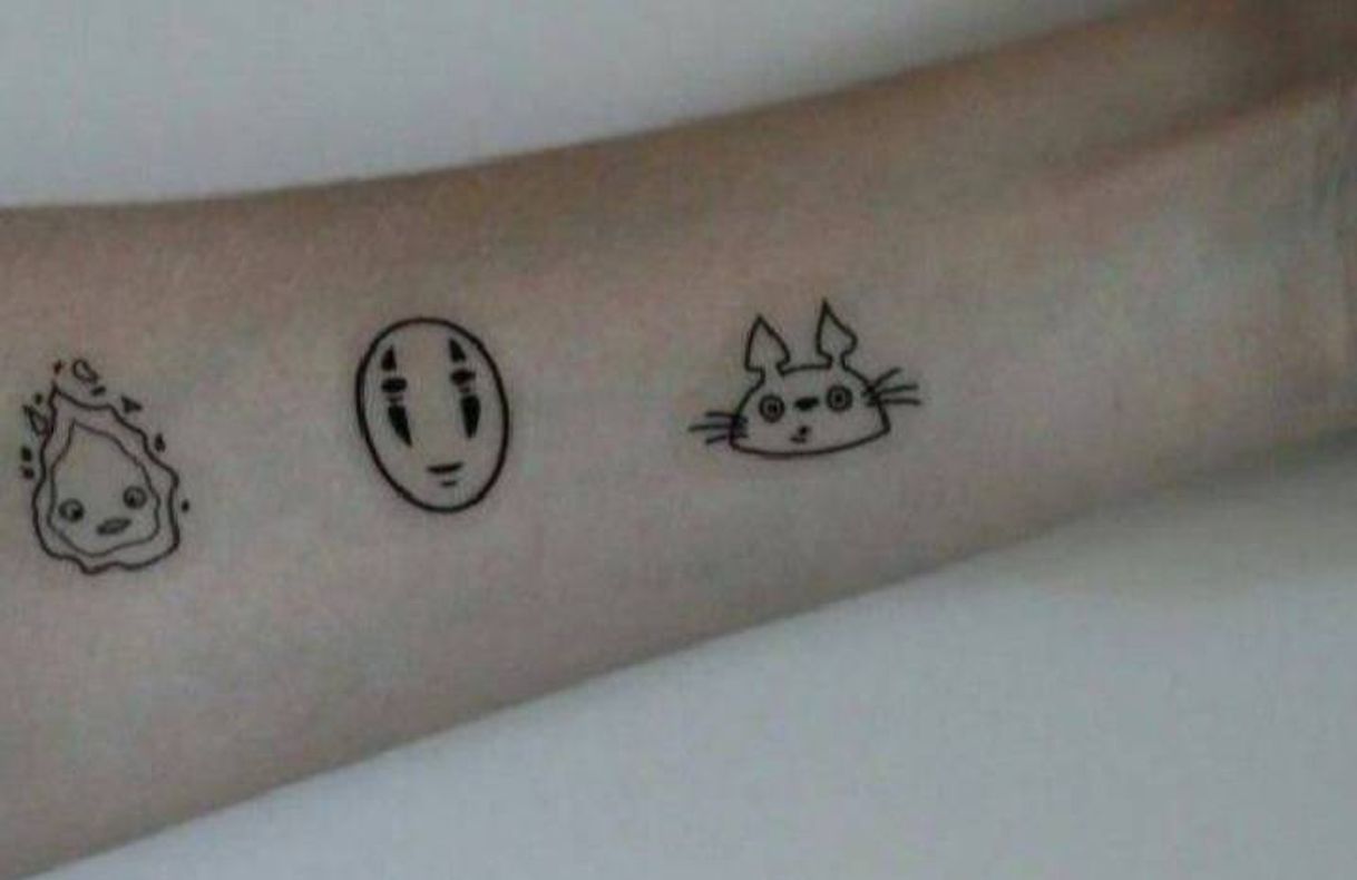 Fashion Tatuagem estúdio ghibli