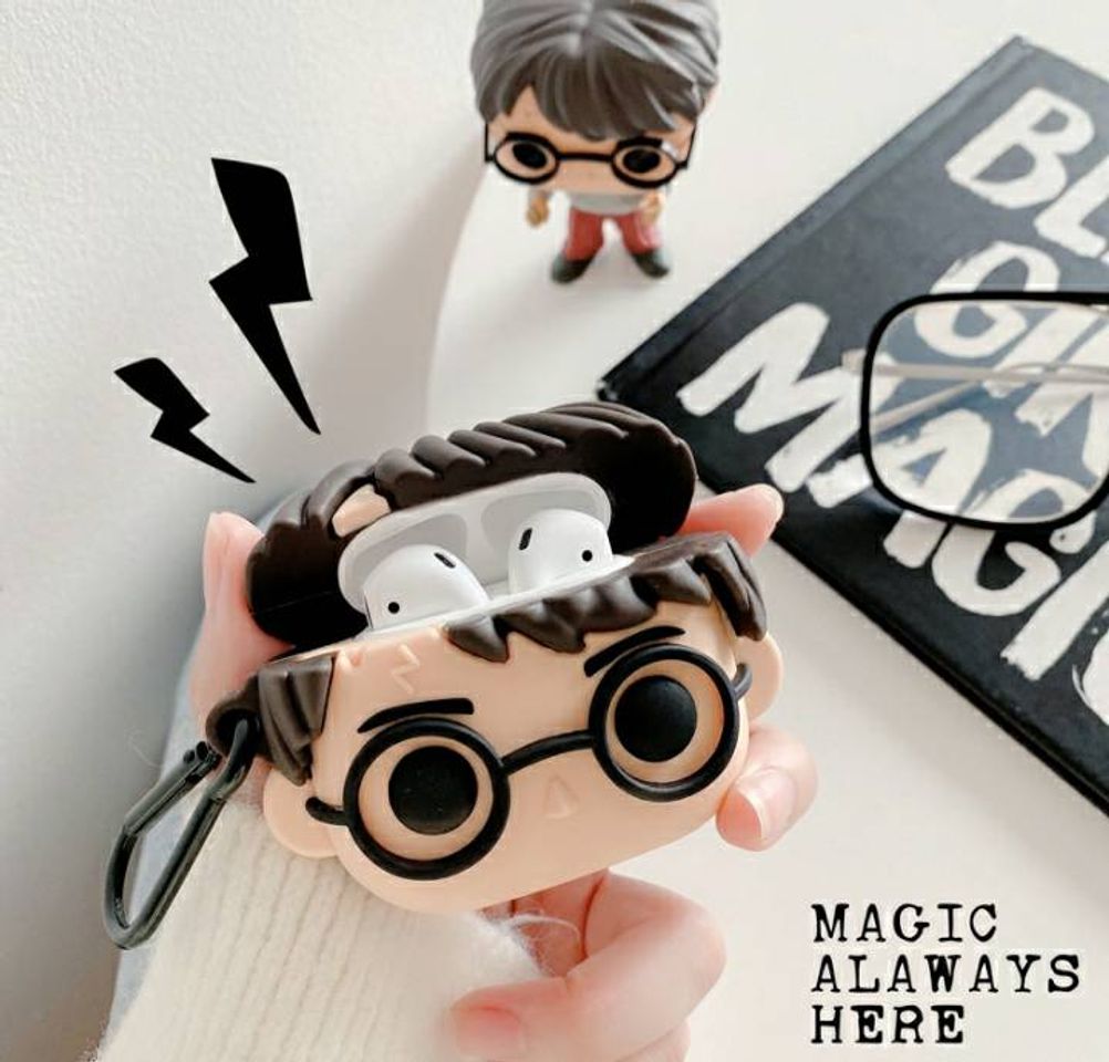 Moda Case para airpods do Harry Potter 