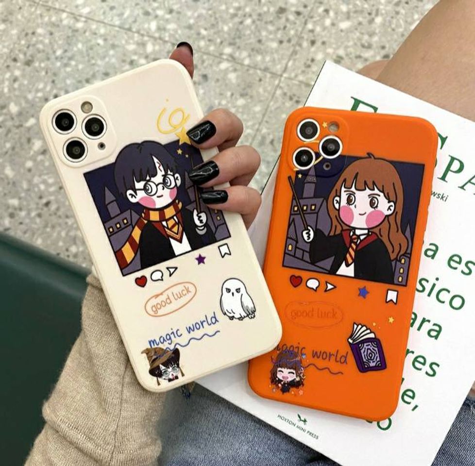 Fashion Capa De Silicone Harry Potter Para Iphone 12