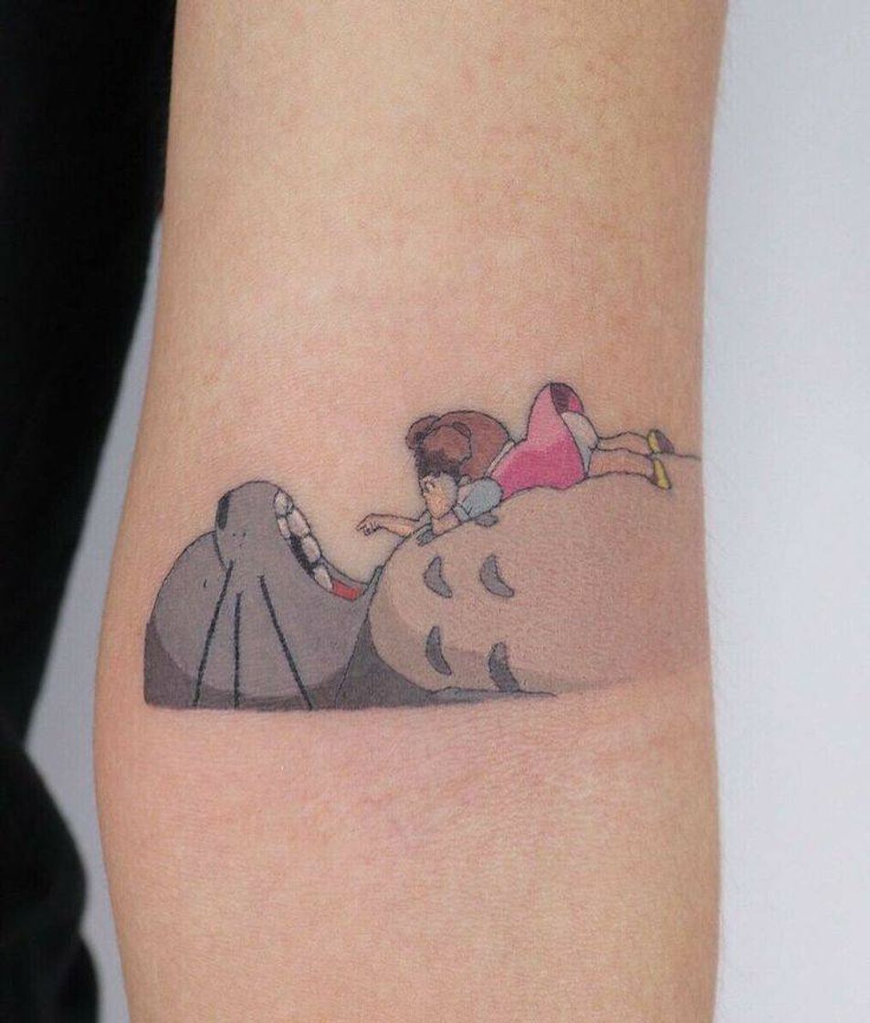 Fashion Tatuagem Meu Amigo Totoro