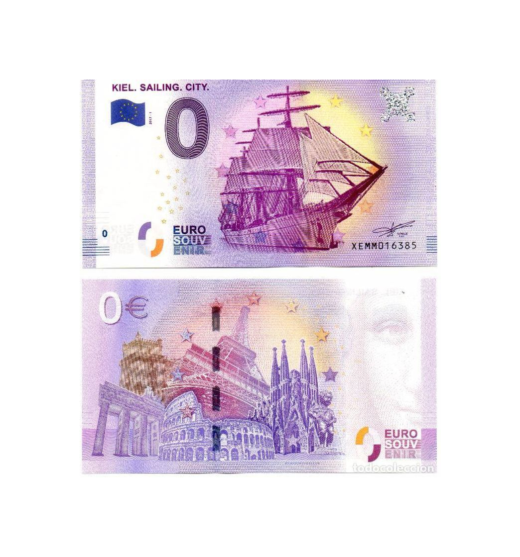 Producto Billete de 0 euros