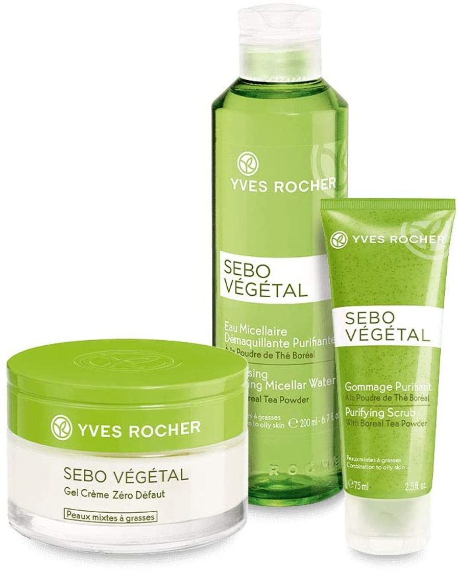 Fashion Kit Facial Sebo Végétal - Yves Rocher