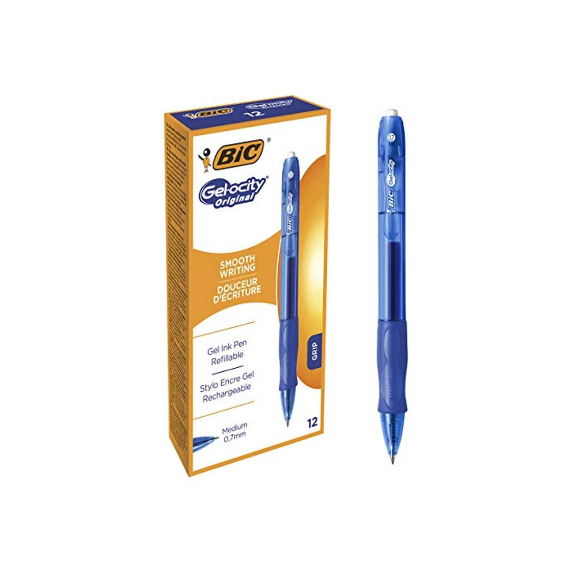 Product BIC Gel-ocity Original bolígrafos Retráctiles Gel punta media