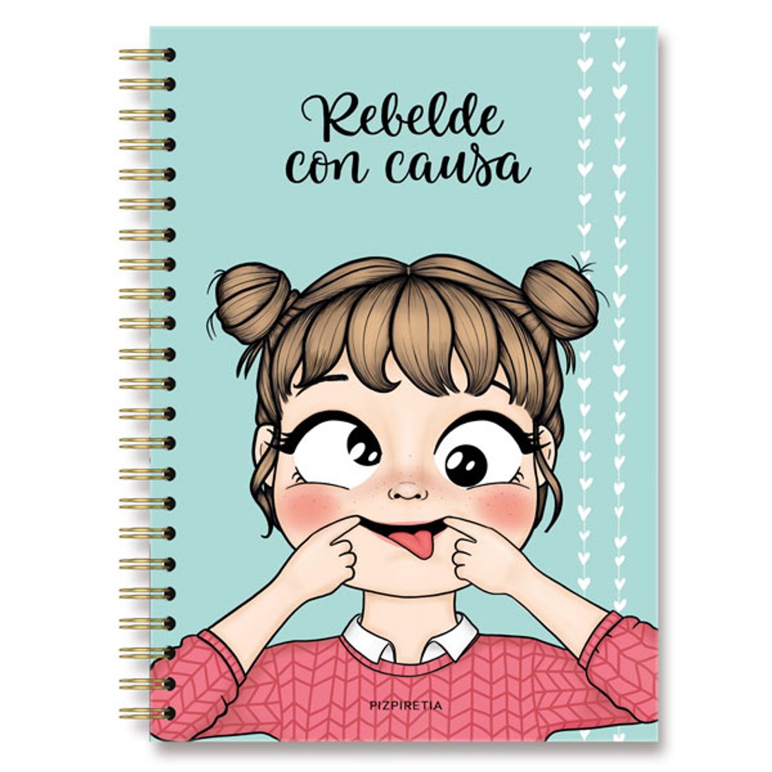 Social Cuaderno "rebelde con causa" (A4) - Pizpiretia