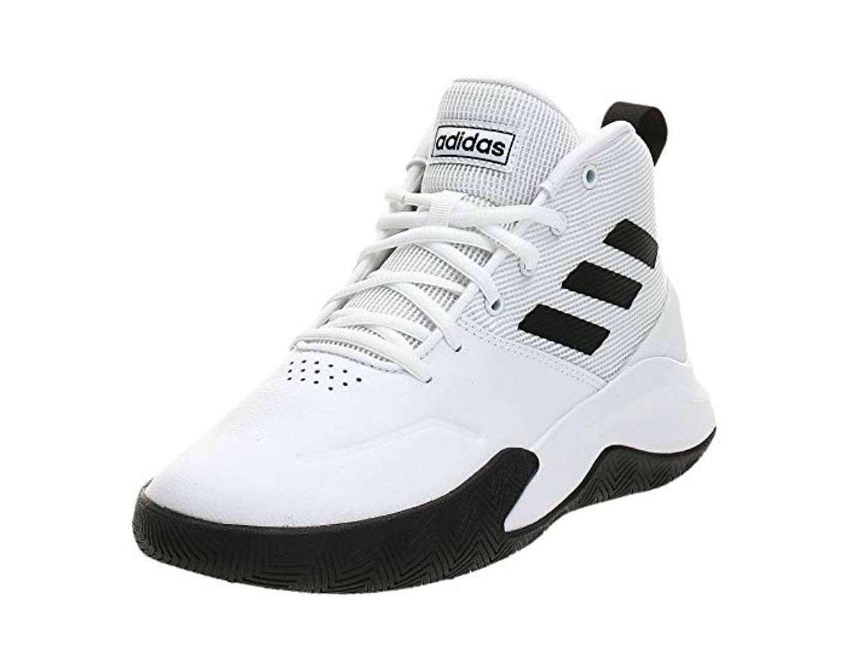 Moda adidas Ownthegame, Zapatillas Medias Hombre, FTWBLA